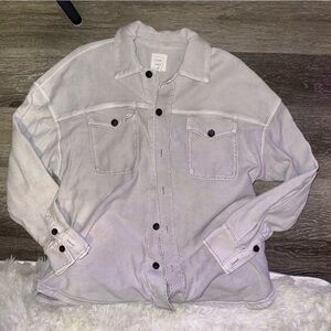 Women's Casual Gray Utility Jacket